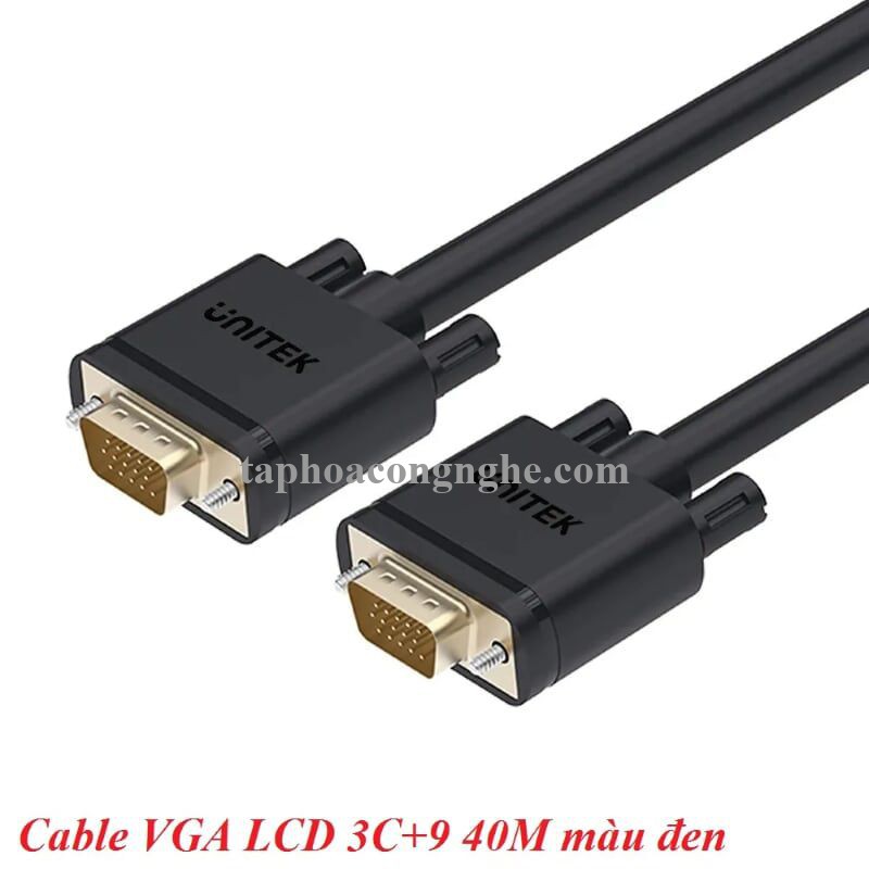 Unitek 29765 Y-C517C 3C+9 40M Cáp Vga Lcd 30029765